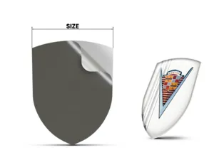 Cadillac Silikon Abzeichen Logo Tuning Racing Domes Edition ST